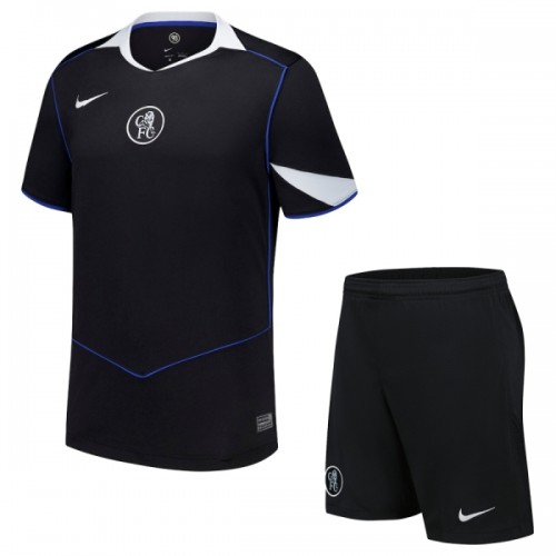 Conjunto Chelsea Equipamento Terceiro 2025-26 - Criança Conjunto Chelsea Equipamento Terceiro 2025-26 - Criança